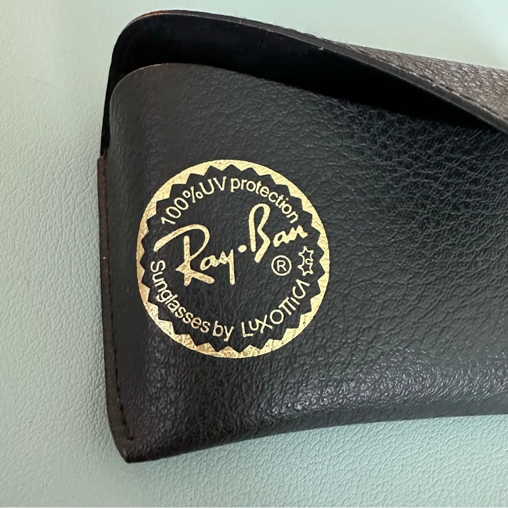 | ray ban • blue lense 2035 aviator silver frame | - Picture 4 of 16